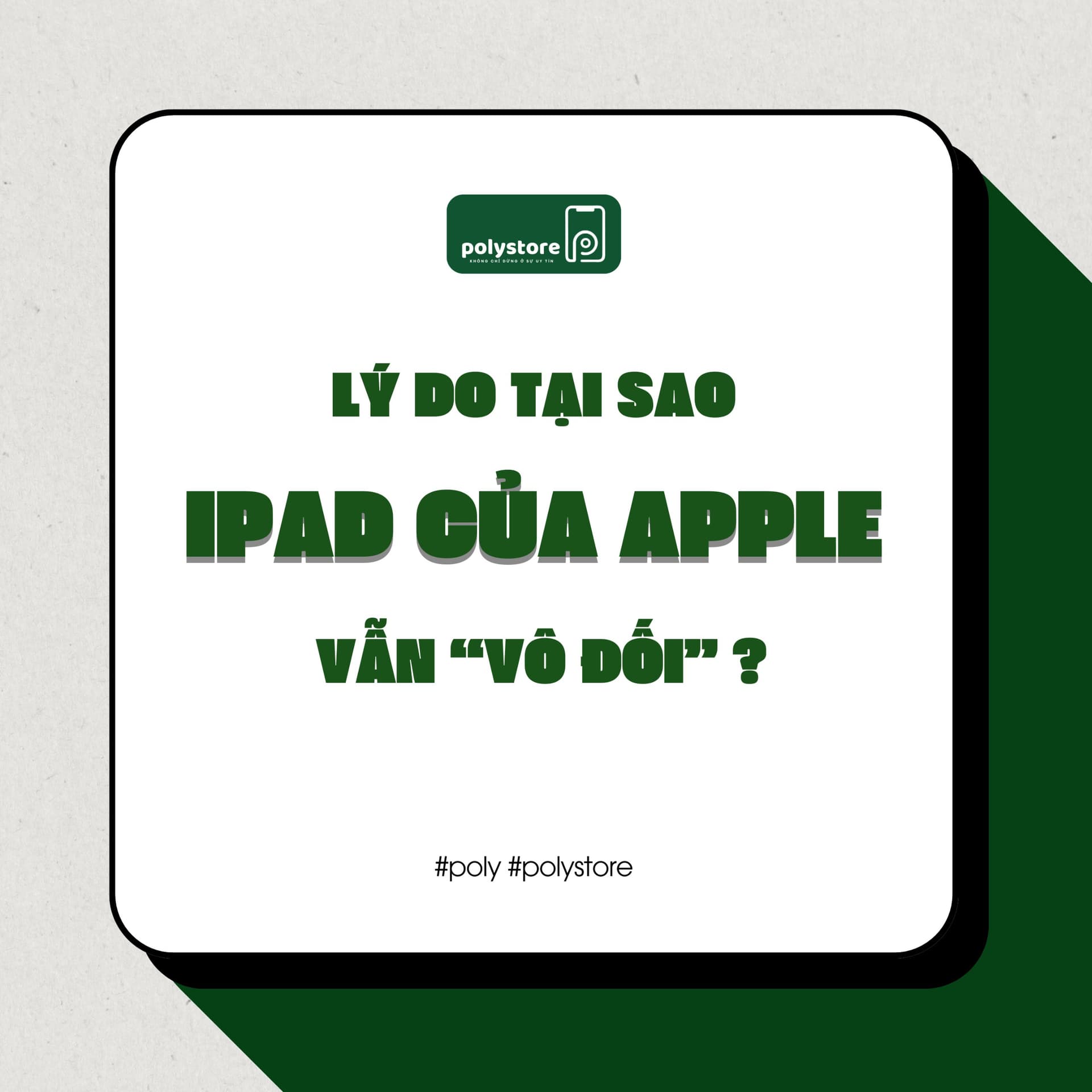 Lý do tại sao iPad của Apple vẫn "vô đối" ?