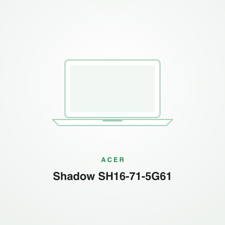 Acer Shadow SH16-71-5G61