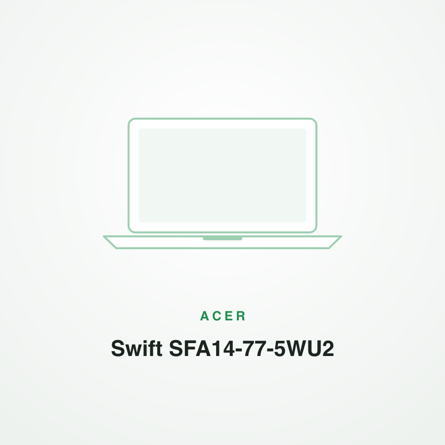 Acer Swift SFA14-77-5WU2