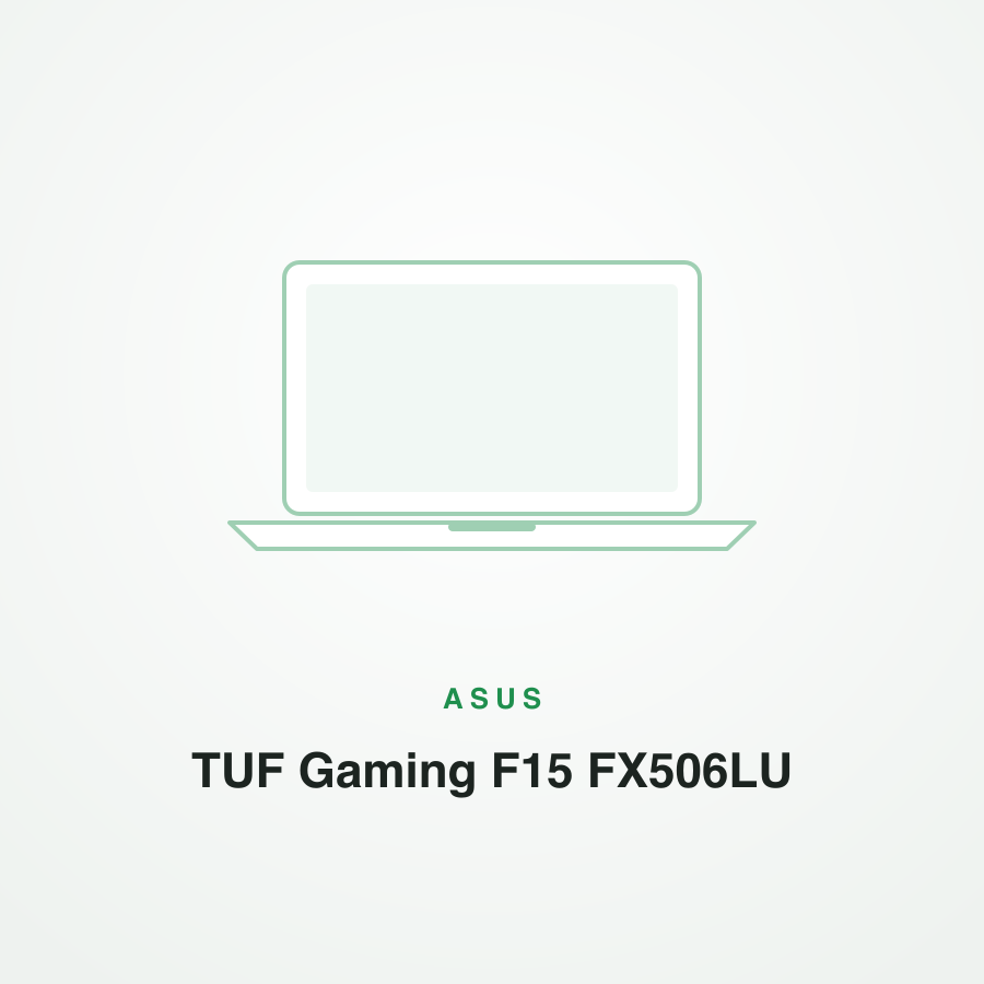 Asus TUF Gaming F15 FX506LU
