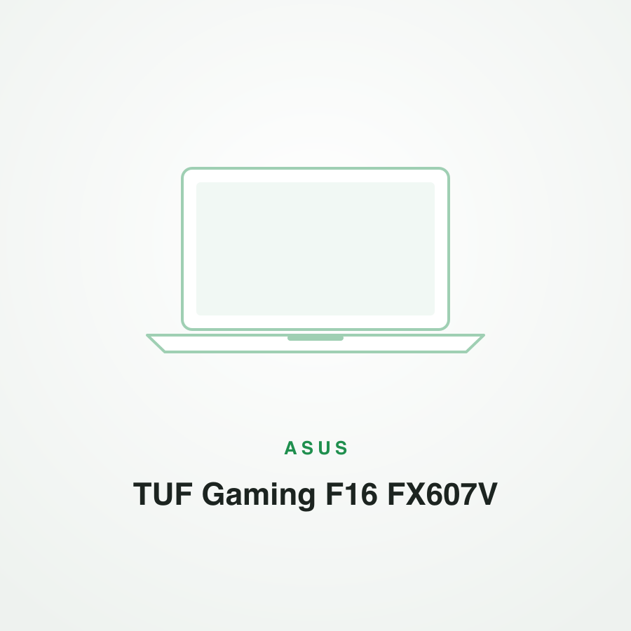 Asus TUF Gaming F16 FX607V