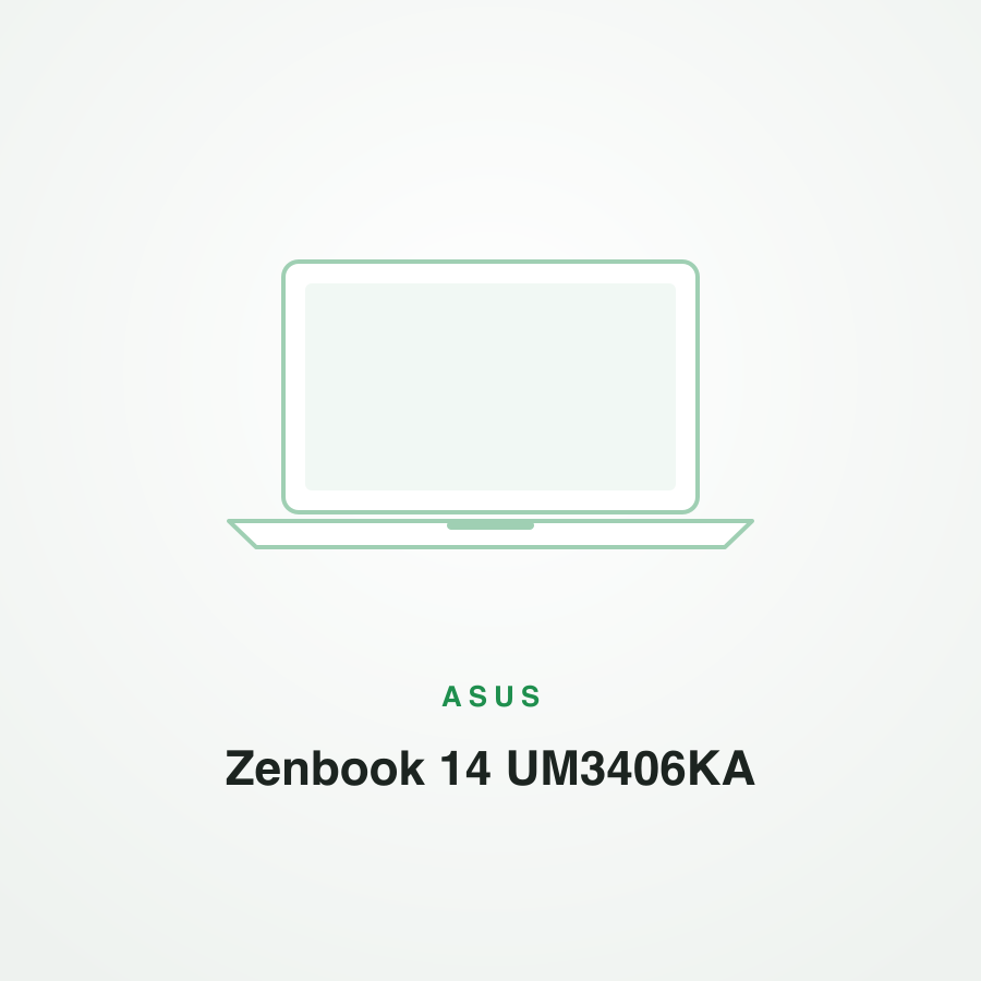 Asus Zenbook 14 UM3406KA