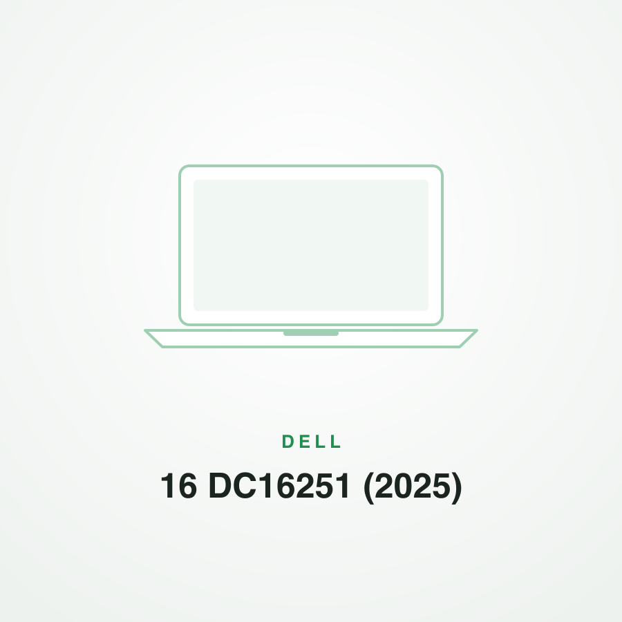 Dell 16 DC16251 (2025)