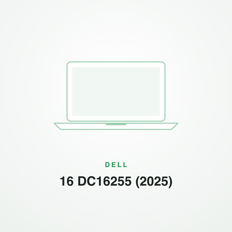 Dell 16 DC16255 (2025)