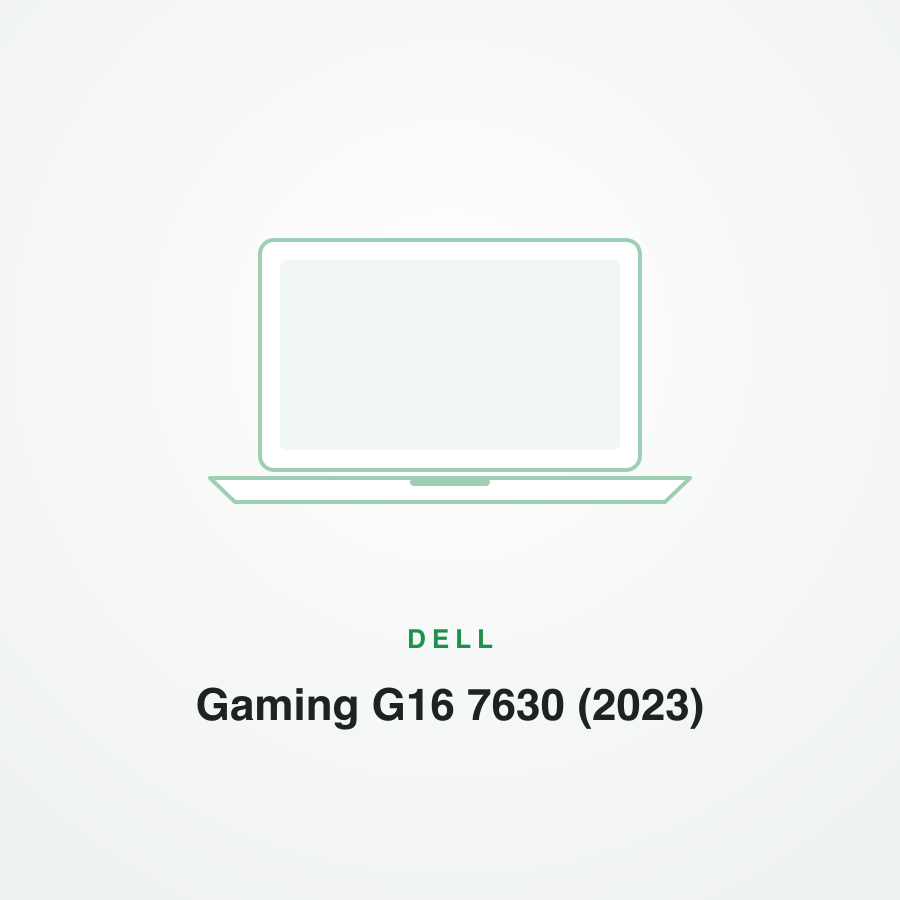 Dell Gaming G16 7630 (2023)