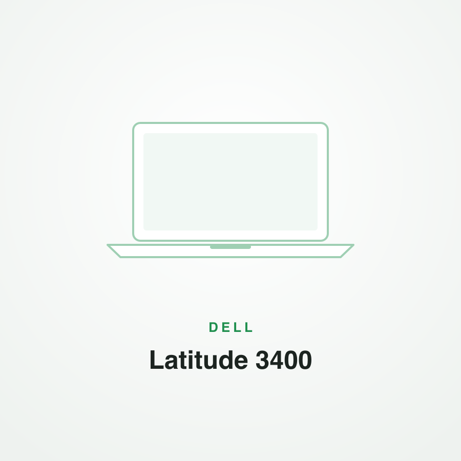Dell Latitude 3400