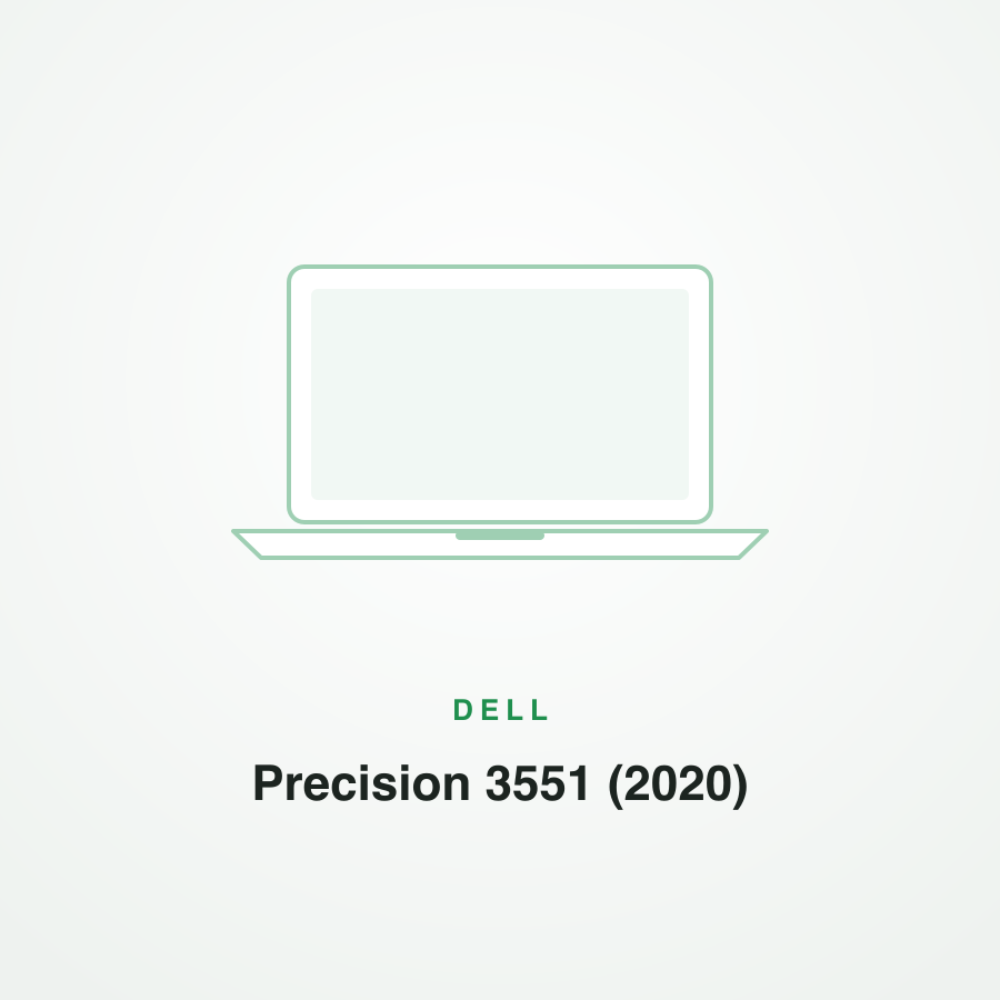 Dell Precision 3551 (2020)