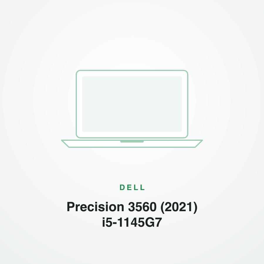 Dell Precision 3560 (2021) i5-1145G7