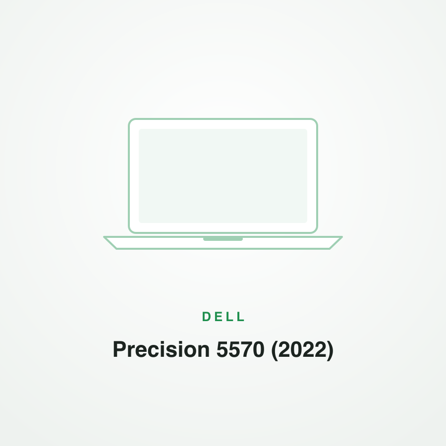 Dell Precision 5570 (2022)