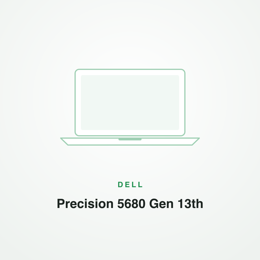 Dell Precision 5680 Gen 13th