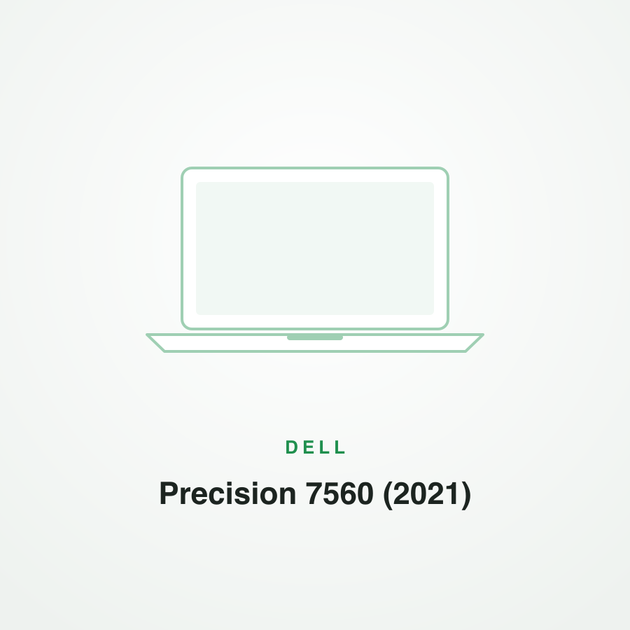 Dell Precision 7560 (2021)