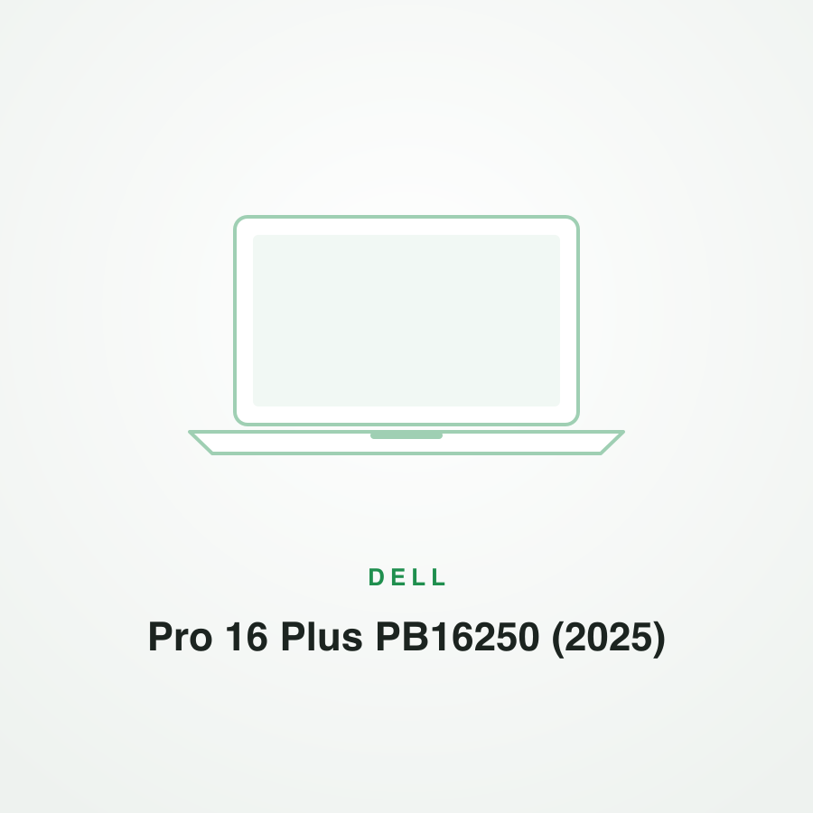 Dell Pro 16 Plus PB16250 (2025)