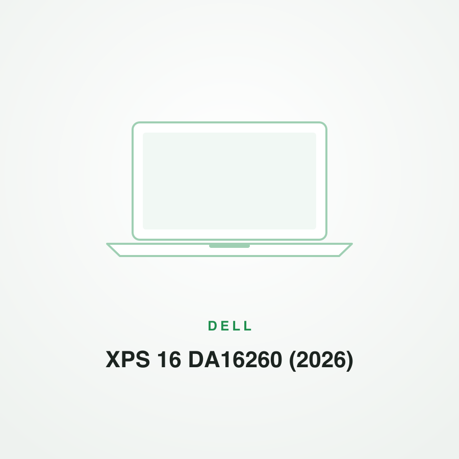 Dell XPS 16 DA16260 (2026)