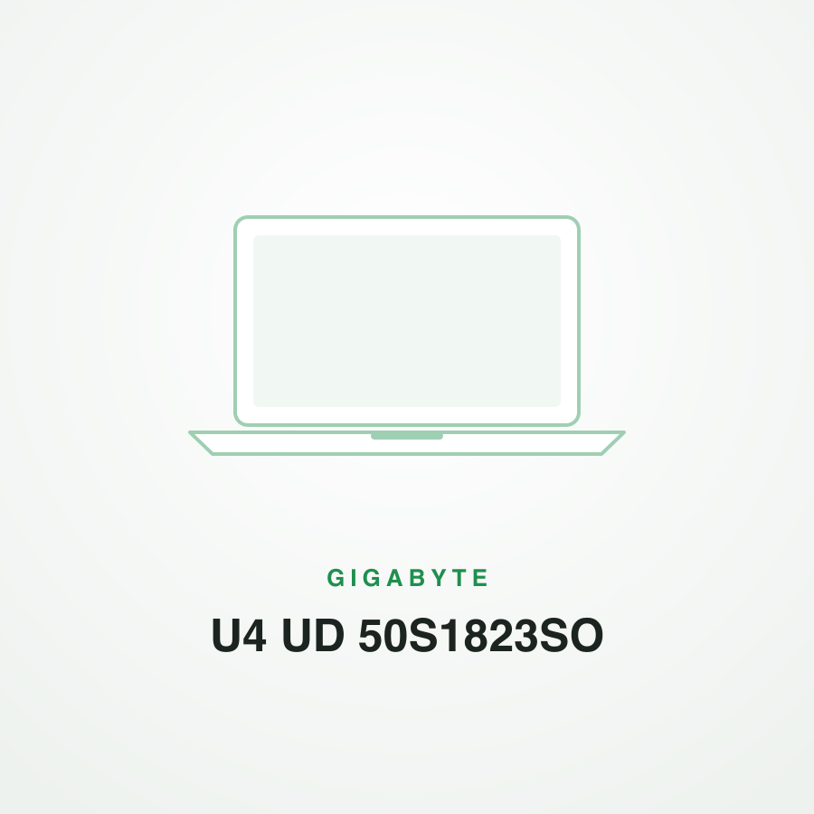 Gigabyte U4 UD 50S1823SO