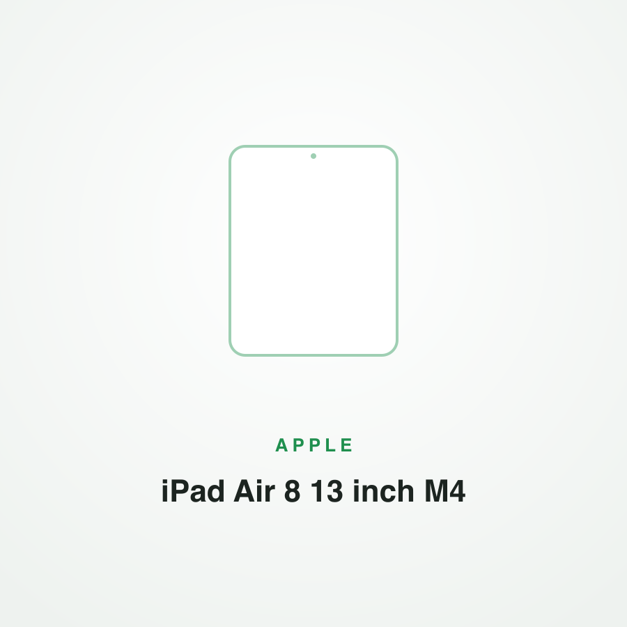iPad Air 8 13 inch M4 Likenew 99%