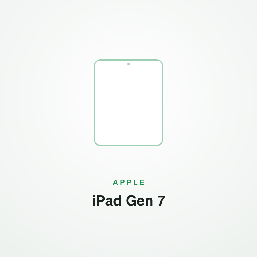 iPad Gen 7 Likenew 99%