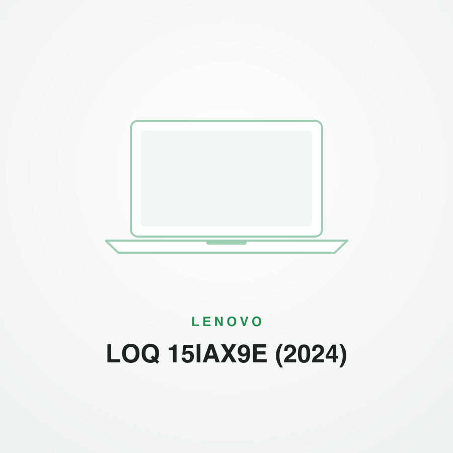 Lenovo LOQ 15IAX9E (2024)