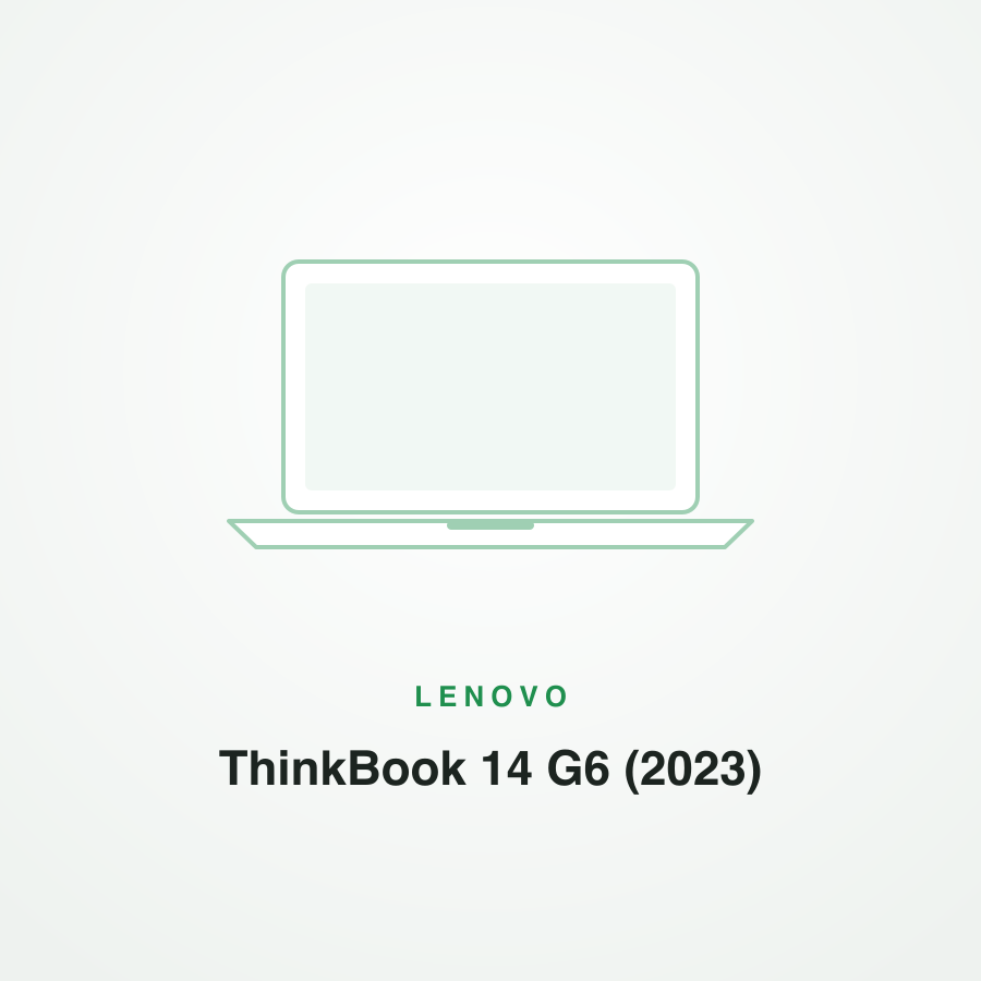 Lenovo ThinkBook 14 G6 (2023)
