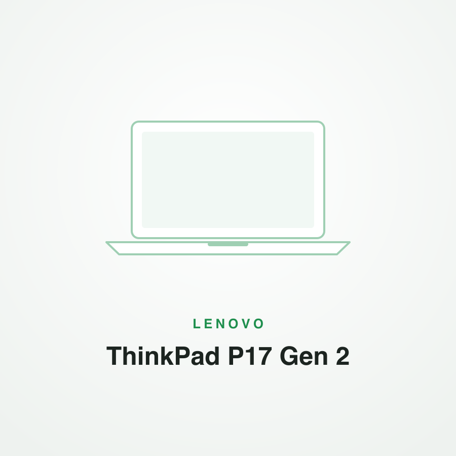 Lenovo ThinkPad P17 Gen 2