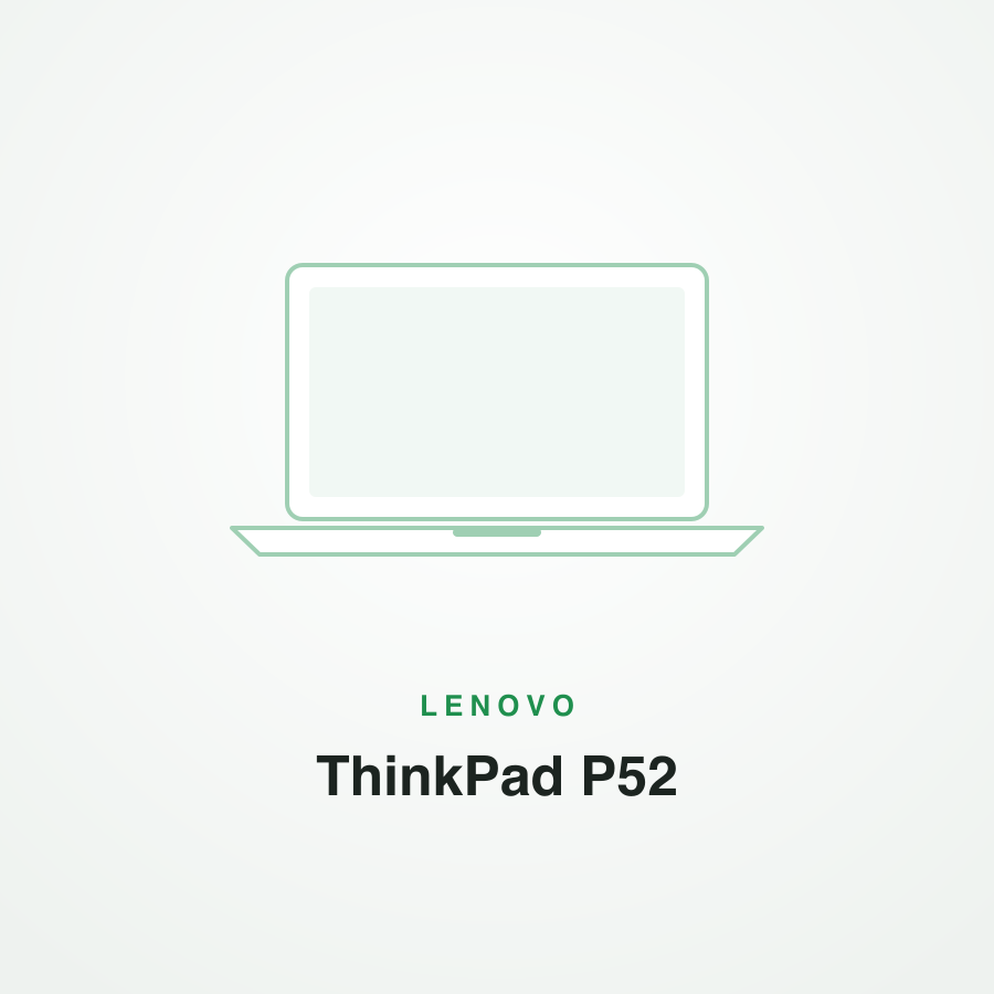 Lenovo ThinkPad P52