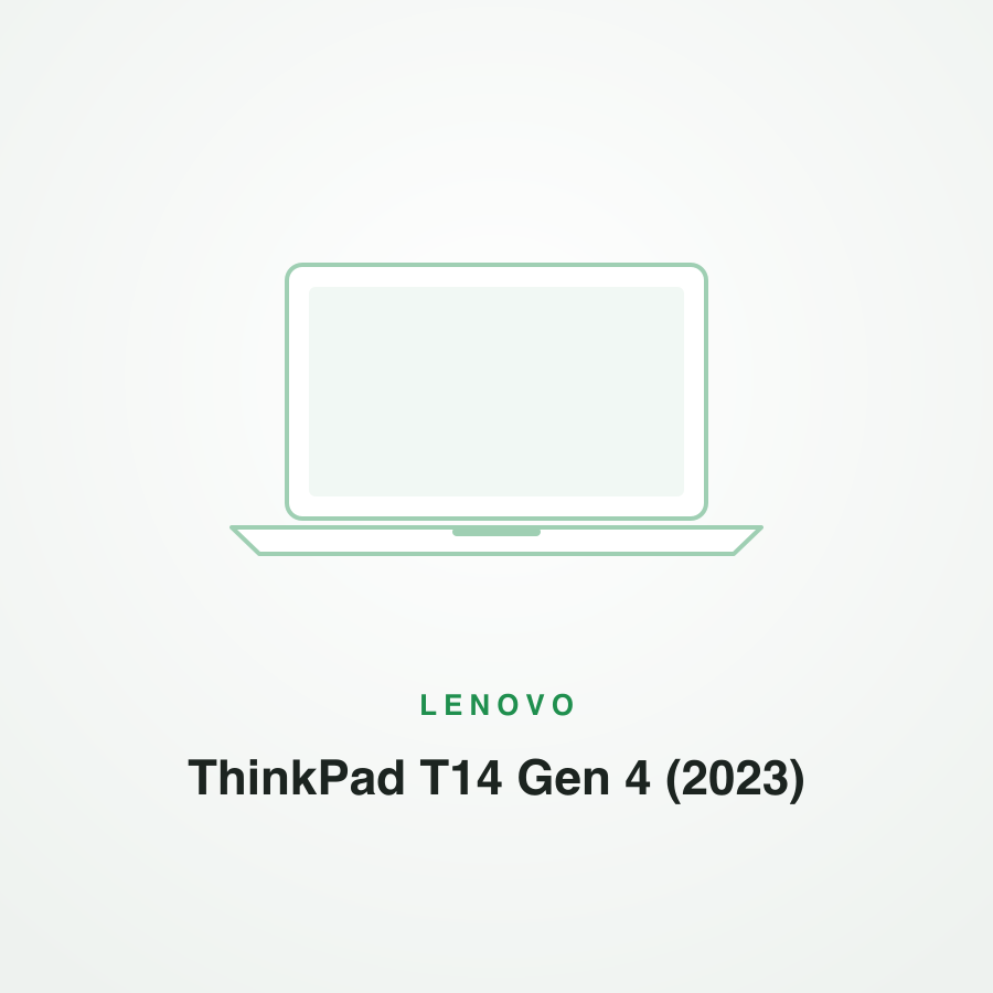 Lenovo ThinkPad T14 Gen 4 (2023)