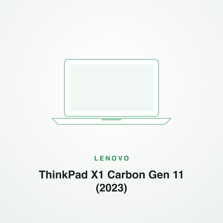 Lenovo ThinkPad X1 Carbon Gen 11 (2023)
