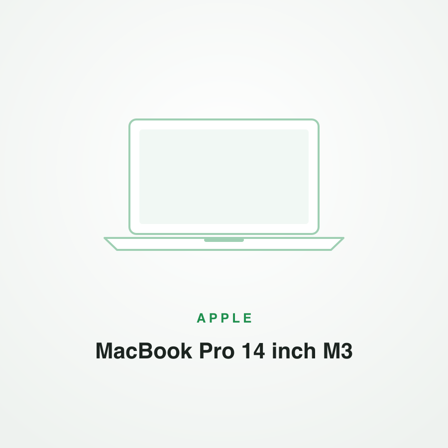 MacBook Pro 14 inch M3 Likenew 99%