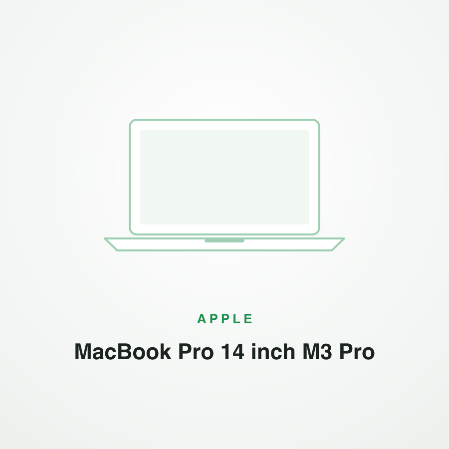 MacBook Pro 14 inch M3 Pro Likenew 99%