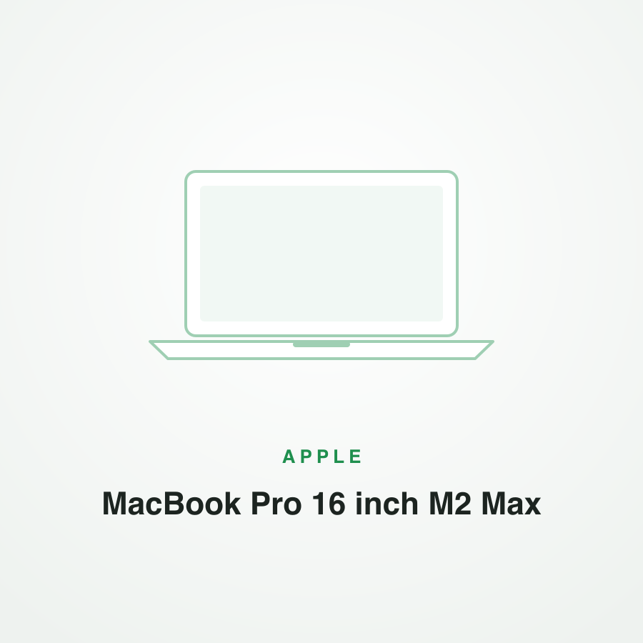 MacBook Pro 16 inch M2 Max Likenew 99%