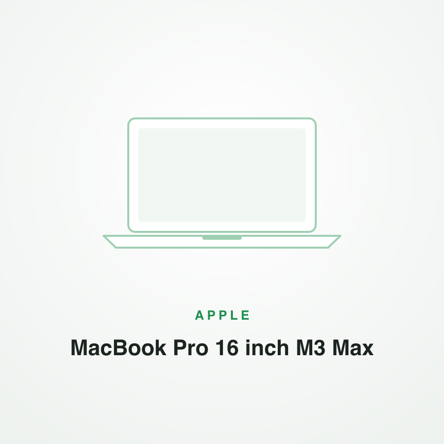 MacBook Pro 16 inch M3 Max Likenew 99%