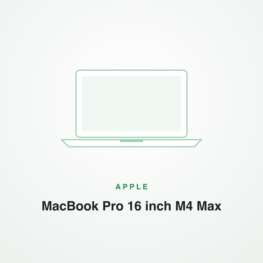 MacBook Pro 16 inch M4 Max Likenew 99%