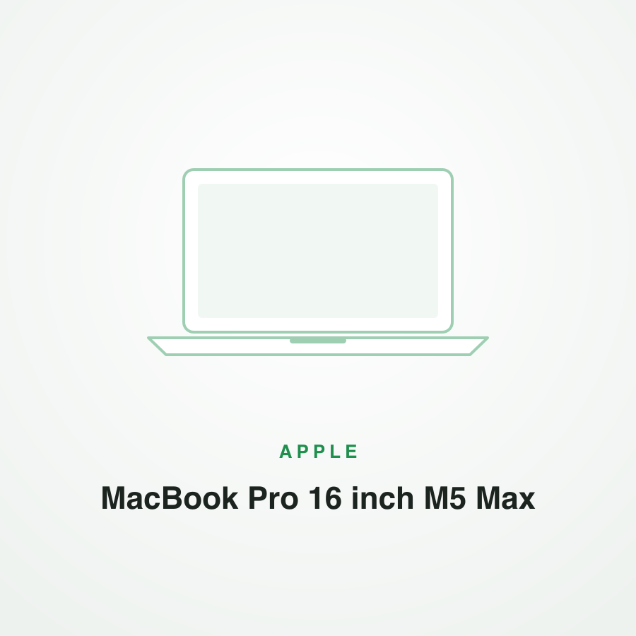 MacBook Pro 16 inch M5 Max Likenew 99%